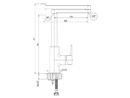 Висок кухненски смесител ICF 7163185 (1)