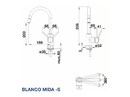 Стоящ смесител за кухня Mida-S Alumetallic (1)