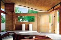 Луксозна душ кабина с рисувано стъкло - Елизе