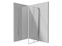 Душ кабина Kerria Plus Chrome 90см