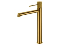 Смесителна батерия за мивка Line Brushed Gold