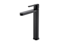 Стоящ смесител за умивалник Roma Black Matt