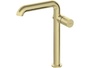 Стилен смесител за умивалник Silia Hexa Brushed Gold