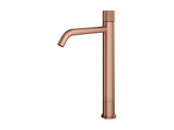 Стоящ смесител за мивка  Logica Shine Brushed Rose Gold