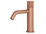 Стоящ смесител за мивка Logica Shine Brushed Rose Gold