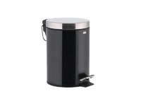 Стилен кош за баня Messina Black 3 литра