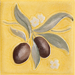 Декорни плочки Olive A/BC-3 (гланц) 10х10