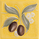 Декорни плочки Decor Olive (гланц) 10х10